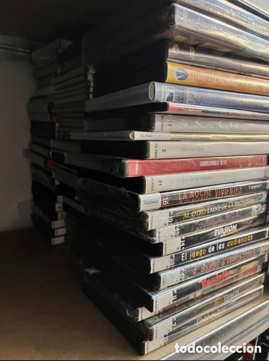 Series de TV: Lote de 70 dvd originales de cine y documental
