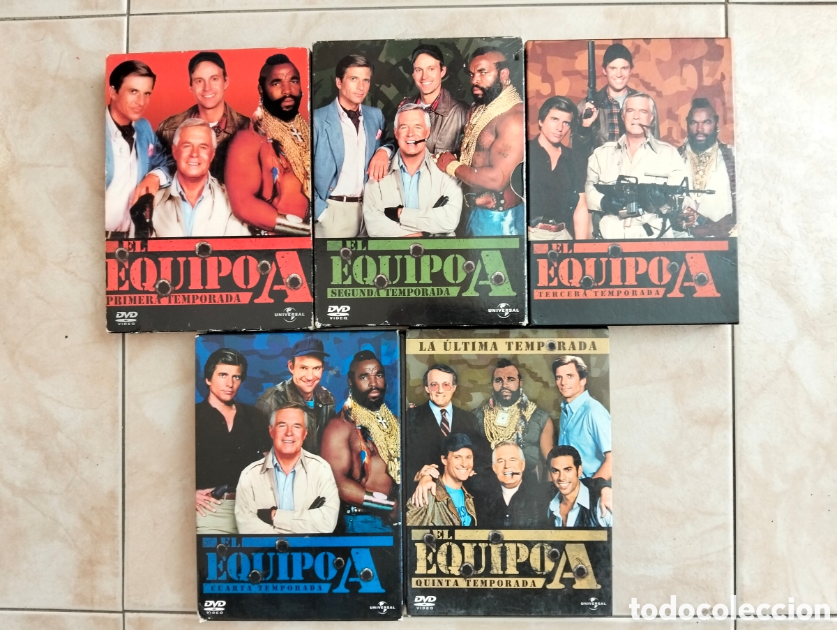Series de TV: El Equipo A ( las 5 temporadas completas en DVD )
