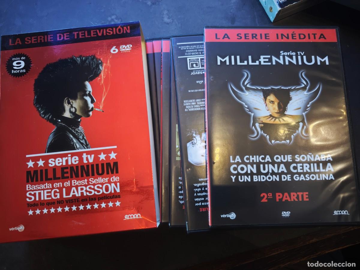 Series de TV: Millennium. La serie completa de TV. 6 DVD. Basada en las 3 novelas de Stieg Larsson