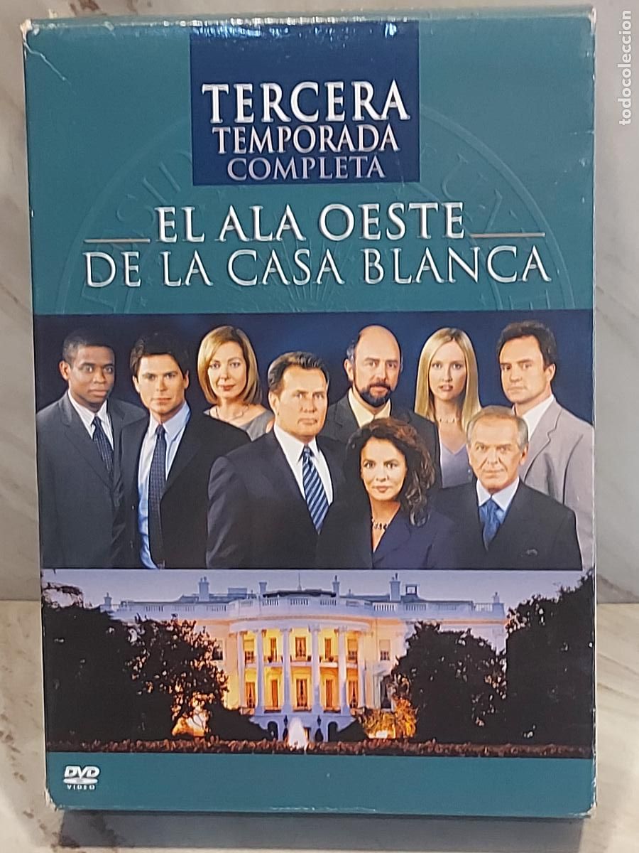 Series de TV: EL ALA OESTE DE LA CASA BLANCA | TERCERA TEMPORADA COMPLETA | 6 DVD