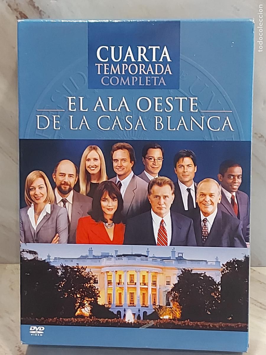 Series de TV: EL ALA OESTE DE LA CASA BLANCA | CUARTA TEMPORADA COMPLETA | 6 DVD