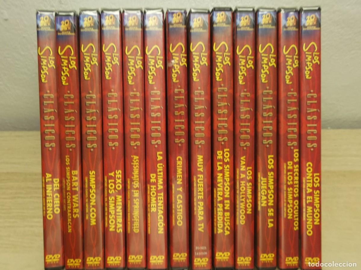 Series de TV: LOS SIMPSON CLASICOS 13 FILM DVD NUEVOS PRECINTADOS