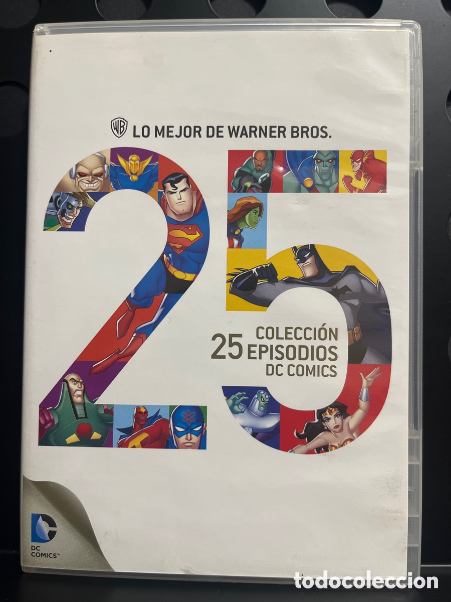Series de TV: LO MEJOR DE WARNER BROS : COLECCI&Oacute;N 25 EPISODIOS DC C&Oacute;MICS 489 &lsquo; DVD ( 2013 )