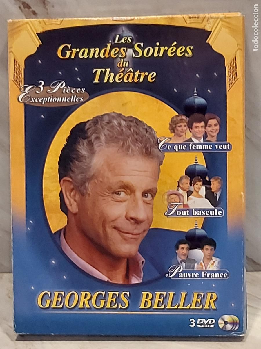 Series de TV: LES GRANDES SOIR&Eacute;ES DU TH&Eacute;&Acirc;TRE | GEORGES BELLER | COFFRET 3 DVD | FRANC&Eacute;S