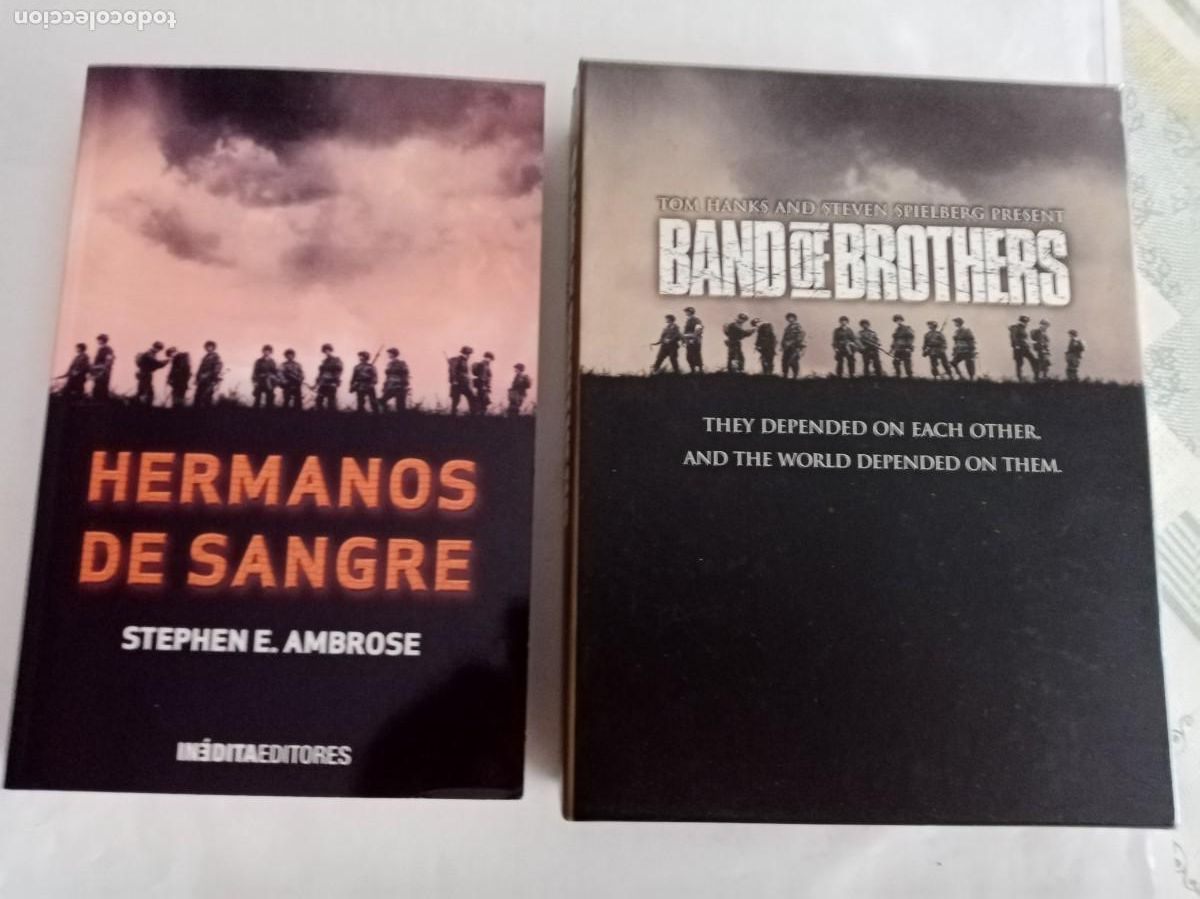 Series de TV: HERMANOS DE SANGRE ( LIBRO + SERIE DVD ) . Stephen E. Ambrose ( IN&Eacute;DITA )
