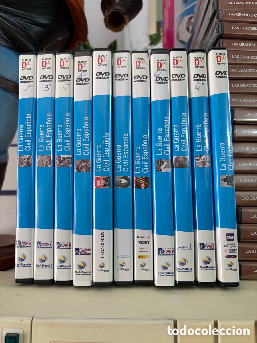Series de TV: Colecci&oacute;n de DVD documental la guerra civil espa&ntilde;ola