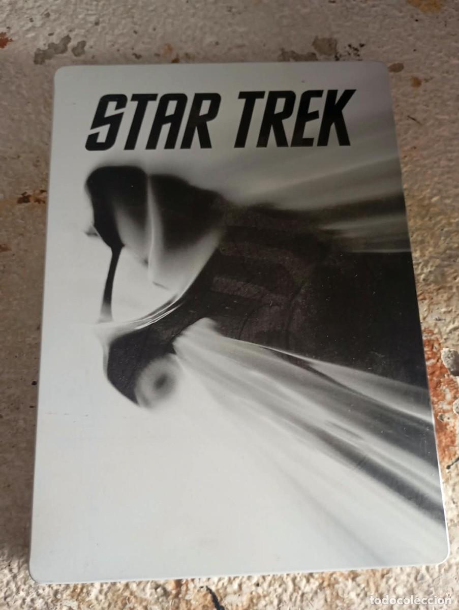 Series de TV: STAR TREK, CAJA MET&Aacute;LICA CON 2 DVD EN ESPA&Ntilde;OL Y EN EXCELENTE ESTADO REF. UR MES