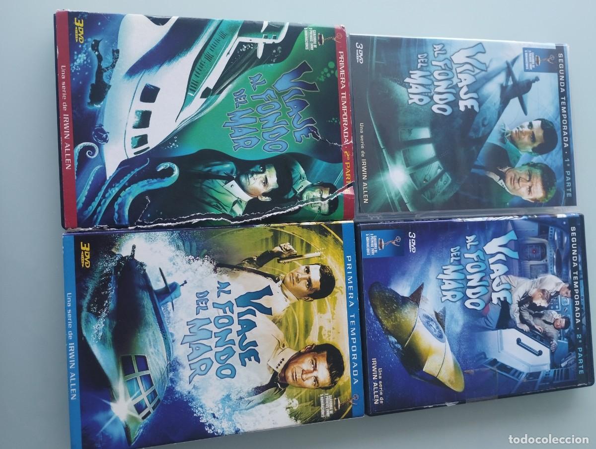 Series de TV: Pack 4 Vol&uacute;menes DVD - VIAJE AL FONDO DEL MAR (Temporadas 1 y 2) - Serie TV cl&aacute;sica Irwin Allen