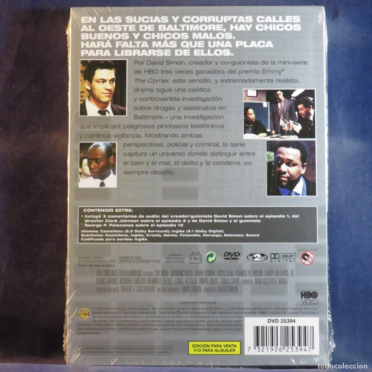 Series de TV: THE WIRE (PRIMERA TEMPORADA COMPLETA) - DVD - Foto 2