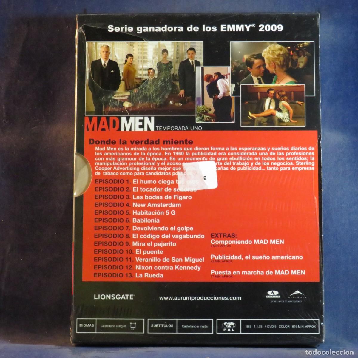 Series de TV: MAD MEN (TEMPORADA 1) - DVD - Foto 2