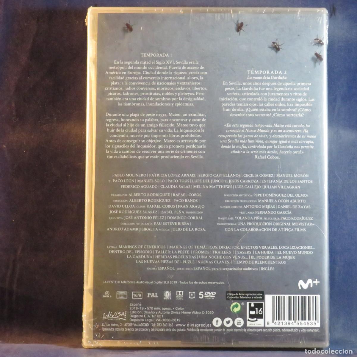 Series de TV: LA PESTE (TEMPORADA 1 Y 2) - DVD - Foto 2