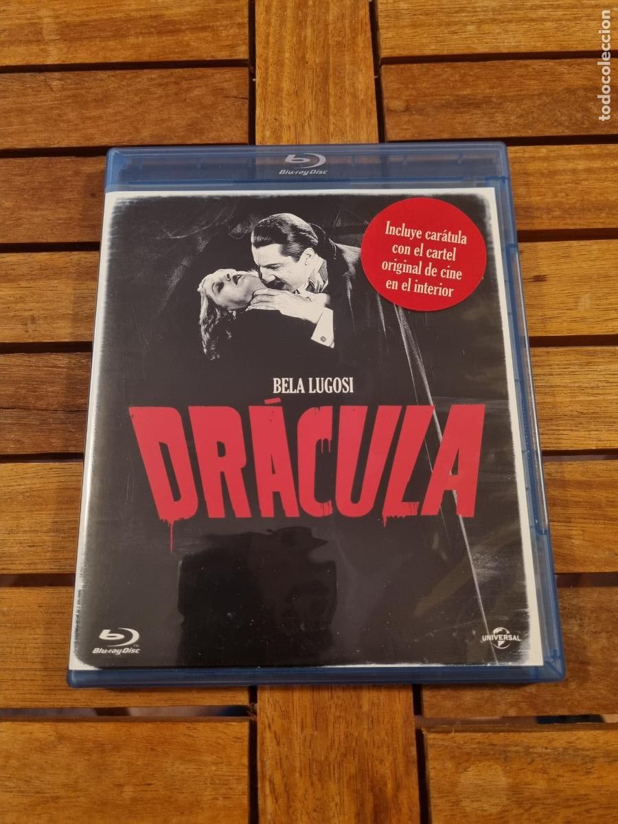 Series de TV: Dr&aacute;cula - Blu-ray - Bela Lugosi - Inclye car&aacute;tula con el cartel original de cine