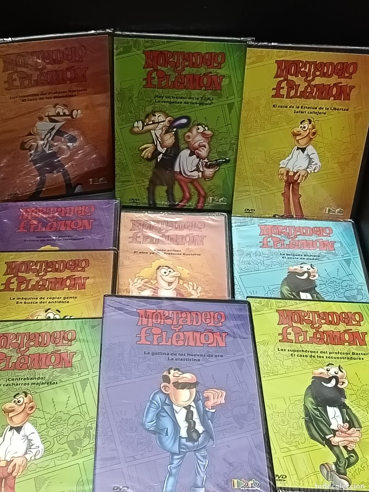 Serie di TV: MORTADELO y FILEMON Serie de Animaci&oacute;n TV. de 1994. Colecci&oacute;n de 10 DVDs.