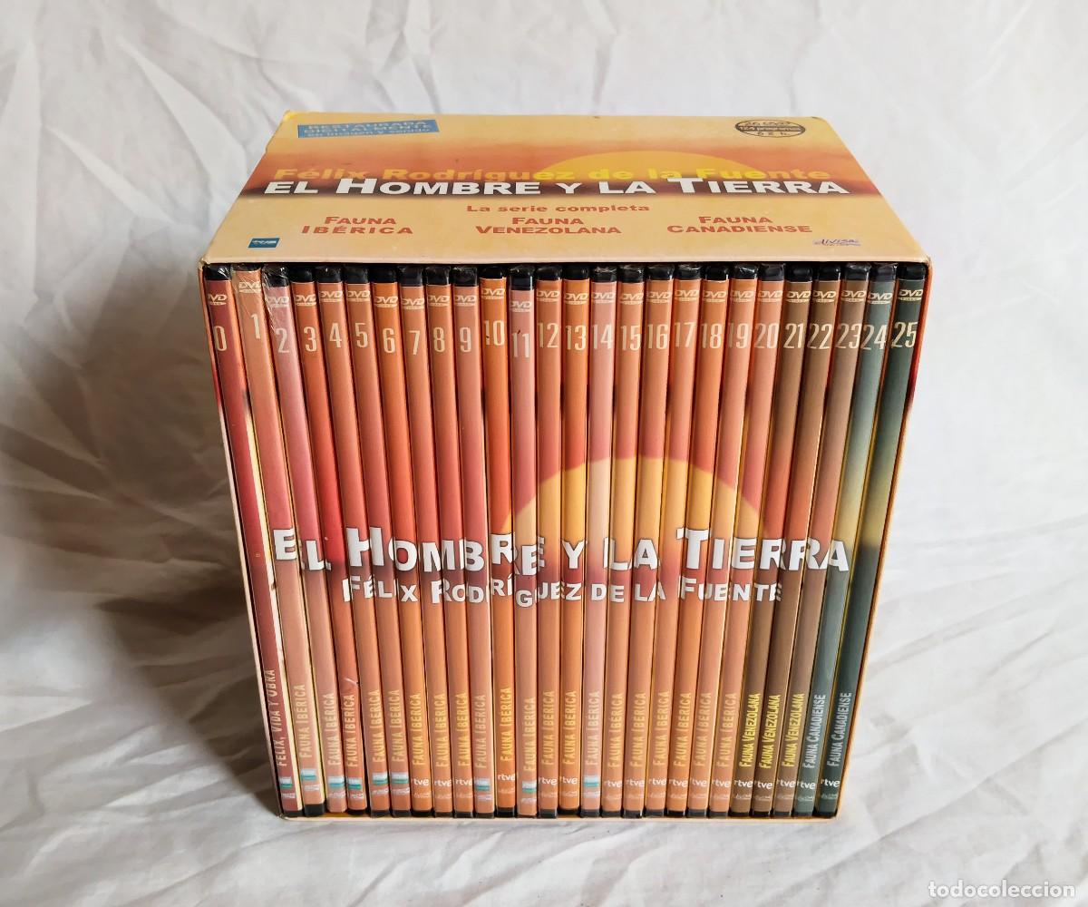 Series de TV: F&Eacute;LIX RODR&Iacute;GUEZ DE LA FUENTE COMPLETA EL HOMBRE Y LA TIERRA 26 DVD IB&Eacute;RICA VENEZOLANA CANADIENSE NEW