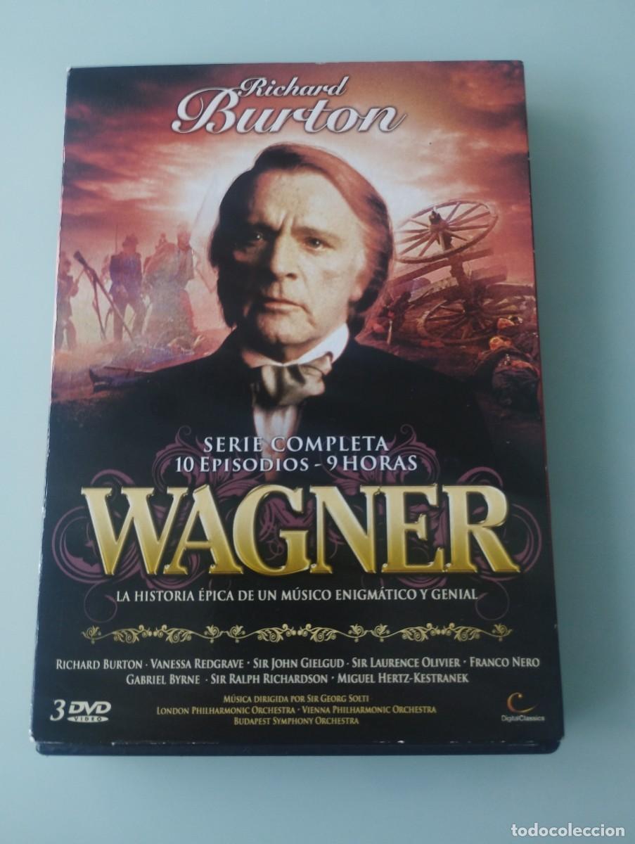 Series de TV: Wagner - Serie Completa (10 Episodios - 3 DVD) Richard Burton. Edici&oacute;n Descatalogada