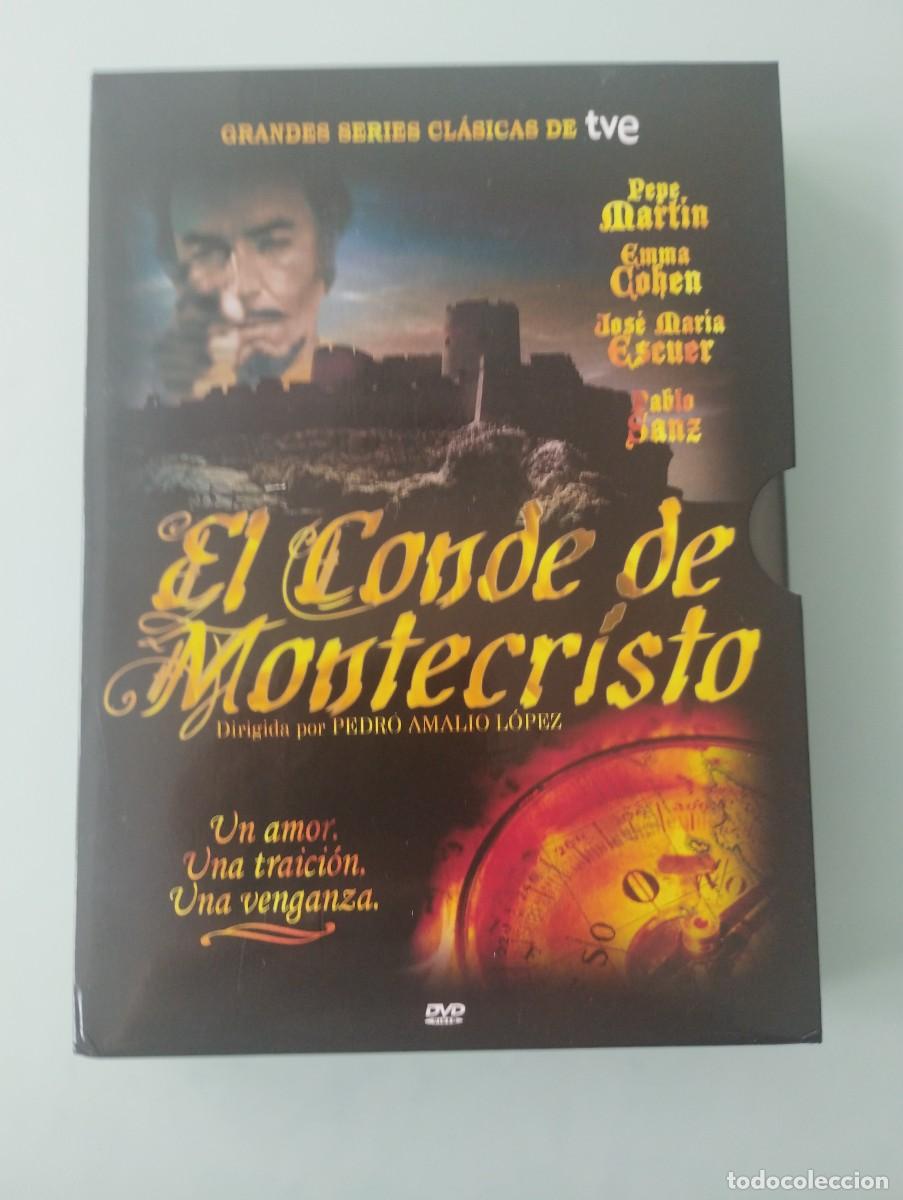 Series de TV: Pack DVD El Conde de Montecristo (1969) COMPLETO CON LIBRETO - Serie Completa TVE - Pepe Mart&iacute;n -