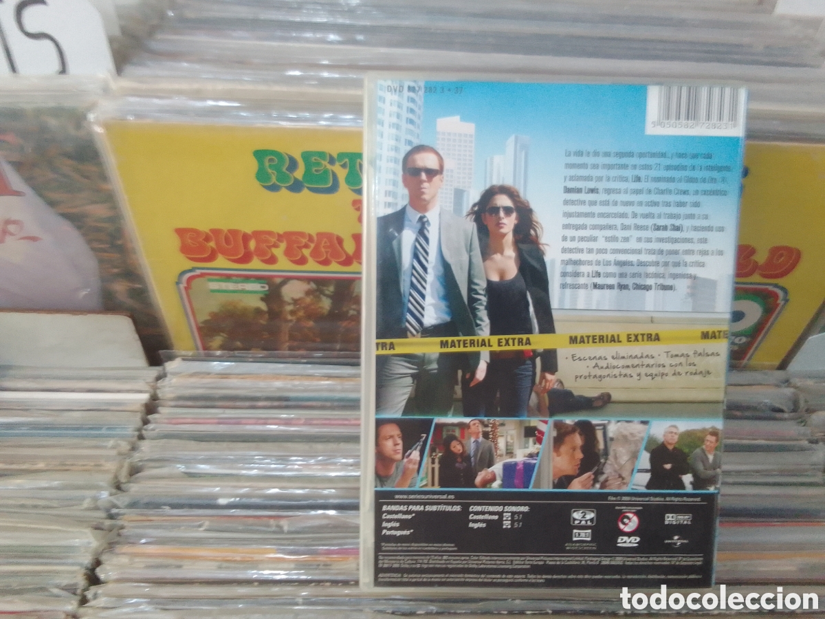 Series de TV: Life, temporada dos dvd - Foto 2