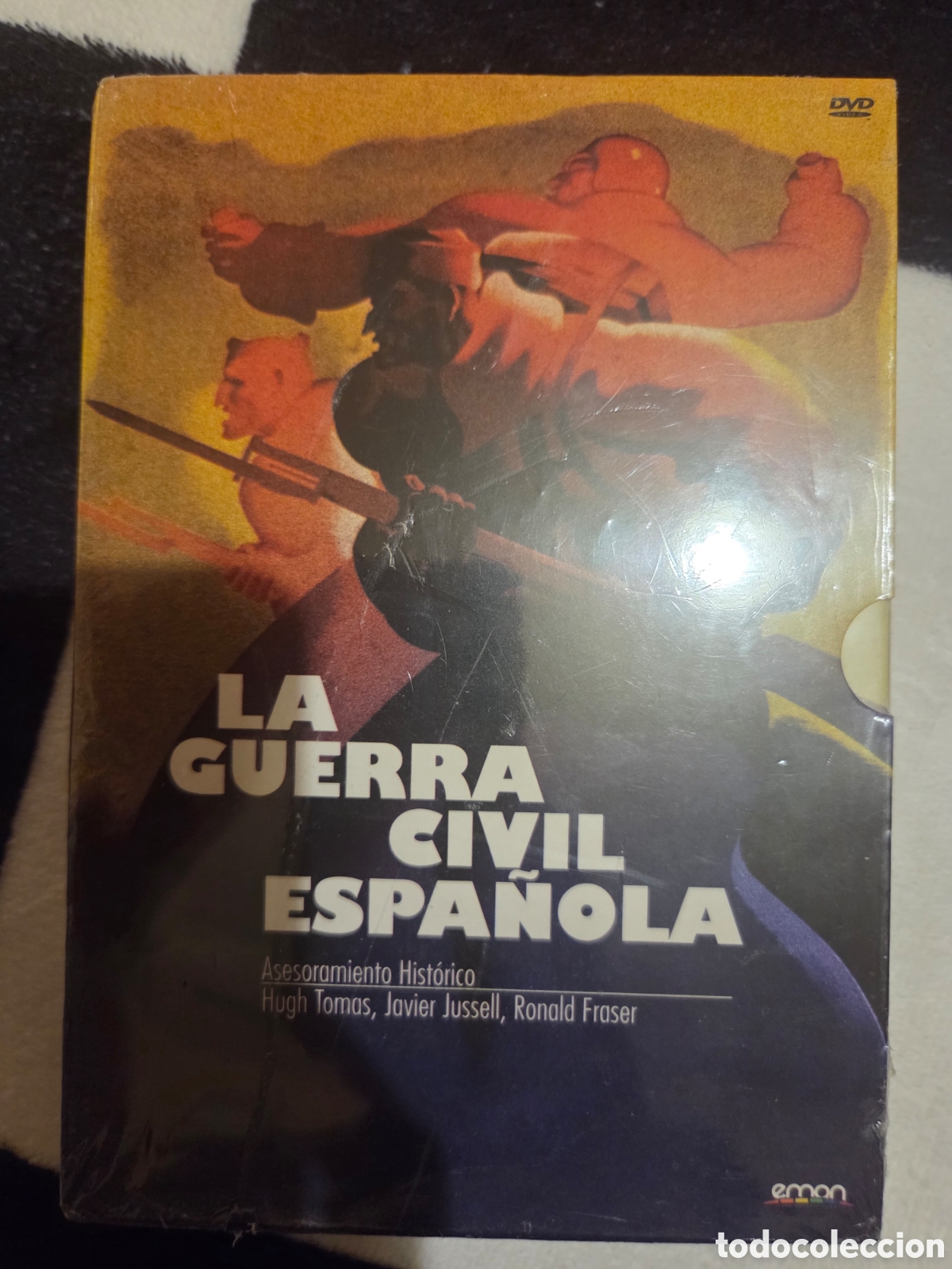 Series de TV: La guerra civil espa&ntilde;ola serie dvd sin abrir