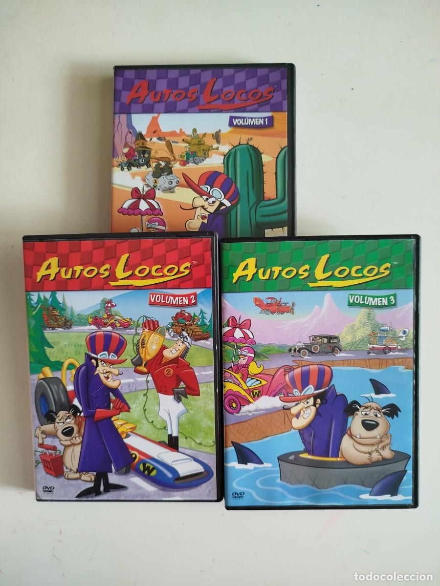 Series de TV: Autos Locos - colecci&oacute;n completa 3 DVD (Scooby Doo, los Picapiedra, Hanna-Barbera)