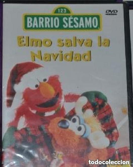 Series de TV: DVD - BARRIO SESAMO - CAPITULO - ELMO SALVA LA NAVIDAD - BAILE MUSICA Y LIBROS