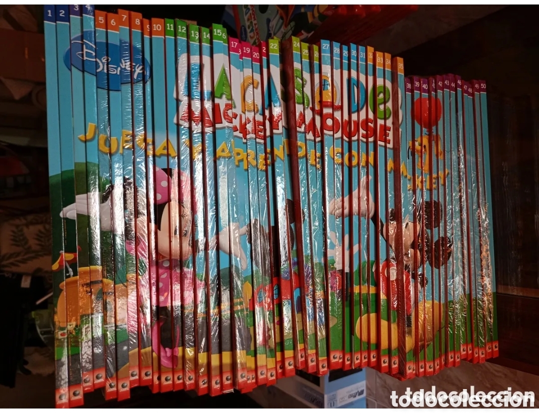 Series de TV: La casa de Mickey Mouse planeta DeAgostini 50 libros + 50 DVDs precintados completa