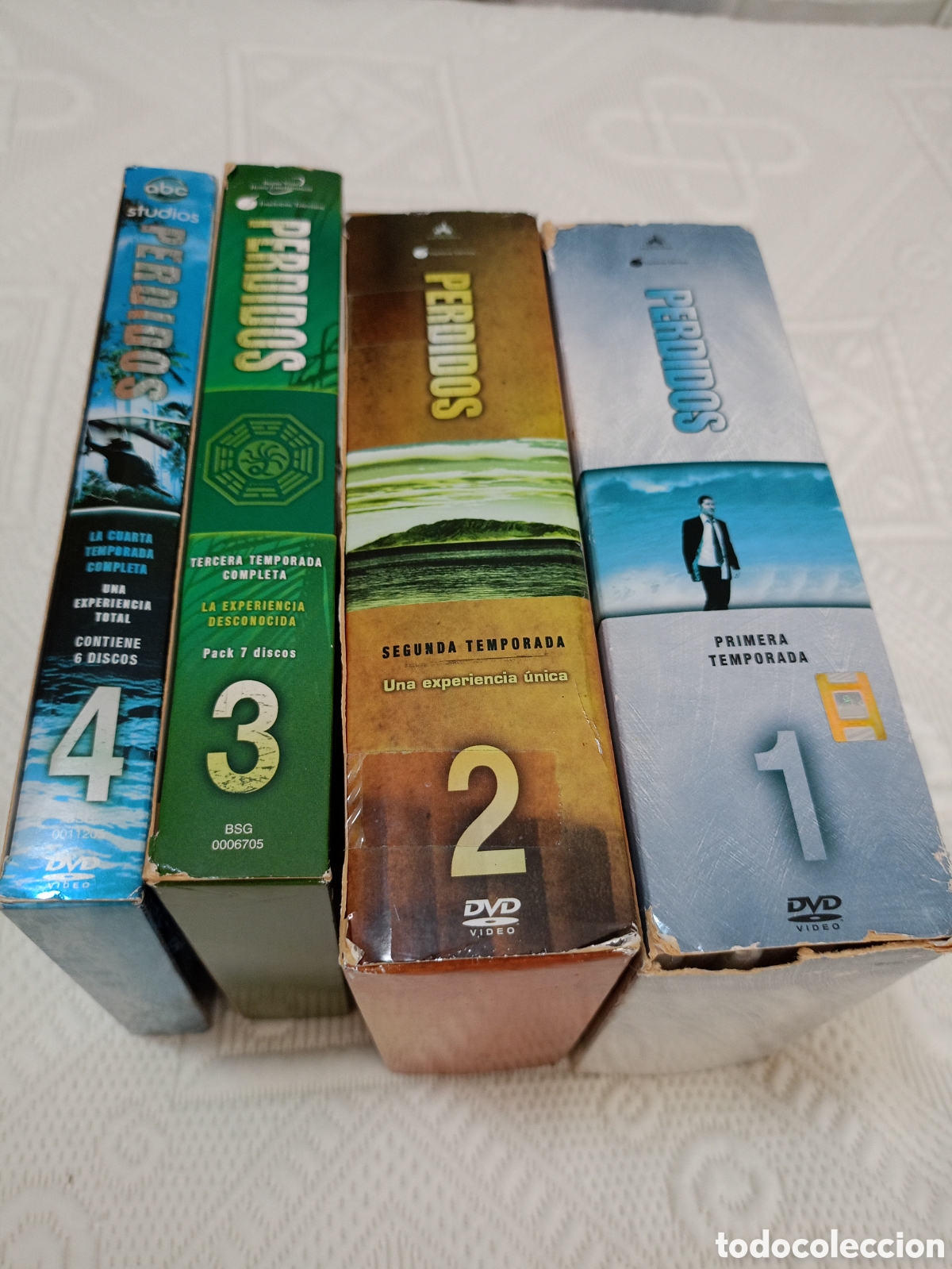 Series de TV: Lote serie TV perdidos dvd 4 temporadas