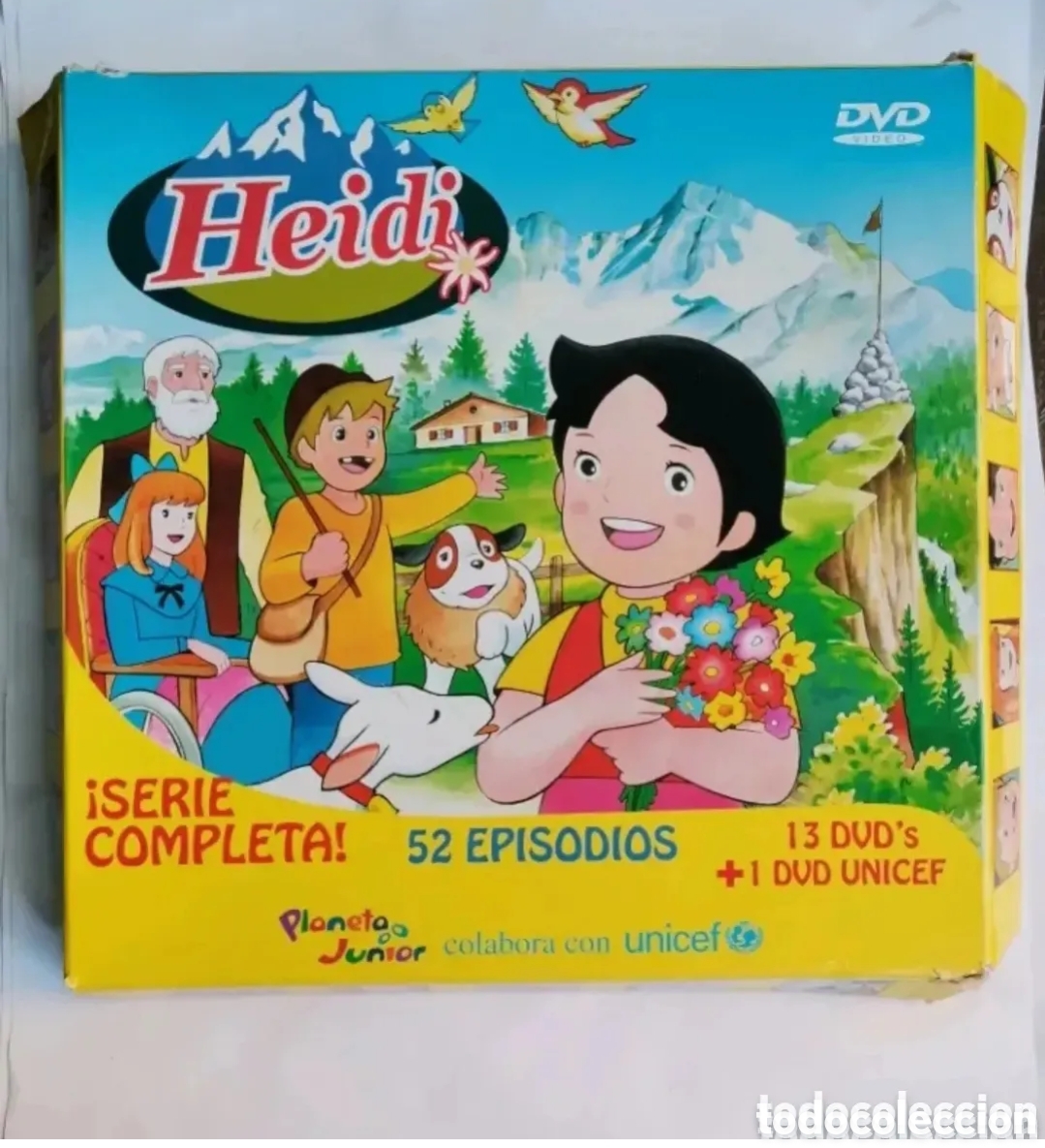 Series de TV: Heidi serie completa en DVD falta el DVD 3 en total 48 episodios