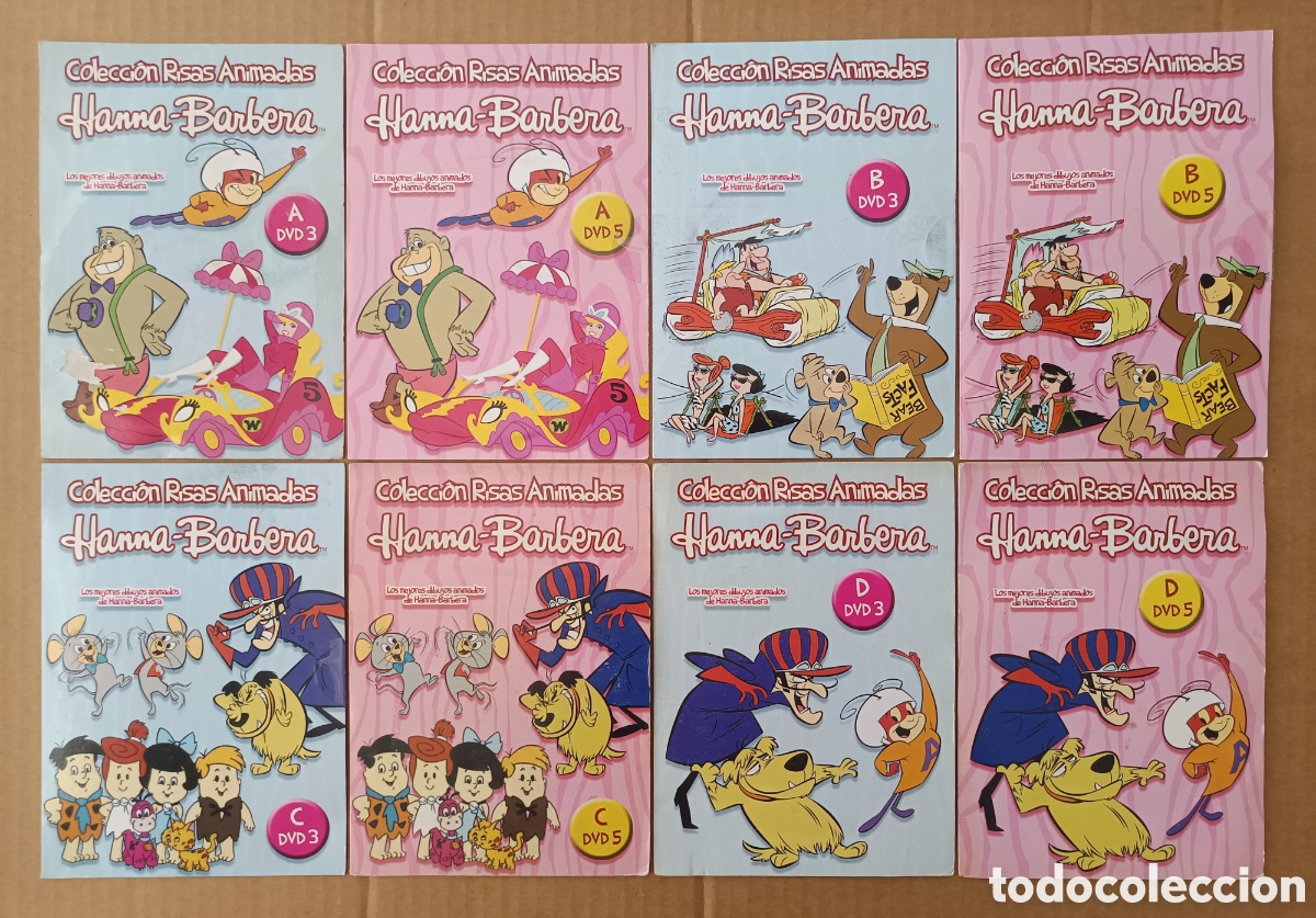 Series de TV: Lote Colecci&oacute;n Risas Animadas Hanna-Barbera (La Raz&oacute;n/Warner Bros, 2008). 14 DVD. Ver n&uacute;meros.
