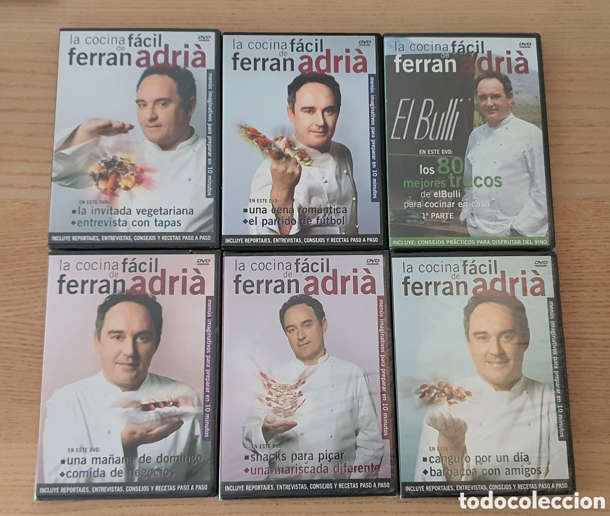 Series de TV: Pack 6 DVDs Ferran Adri&agrave;