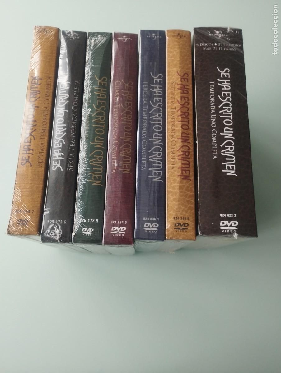Series de TV: Pack 7 Primeras Temporadas &rdquo;Se ha escrito un crimen&rdquo; - DVD - &iexcl;NUEVAS Y PRECINTADAS!