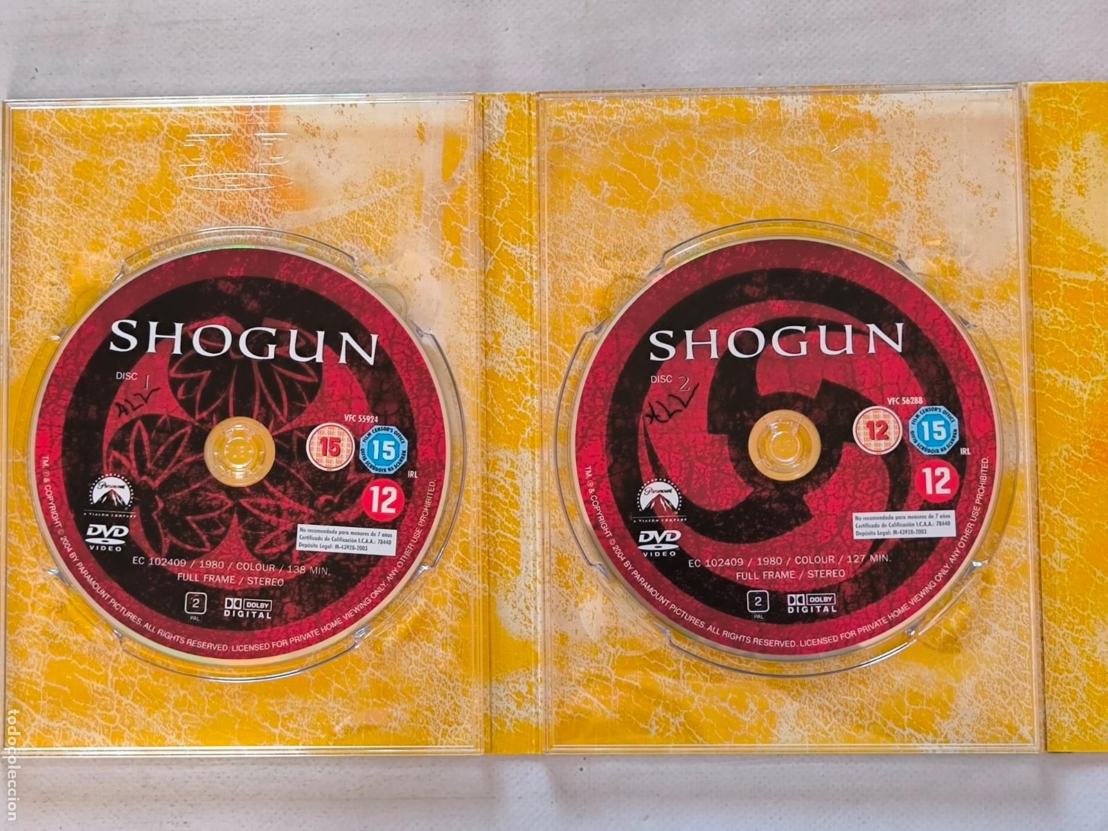 Series de TV: DVD SHOGUN - JAMES CLAVELLS - SERIE COMPLETA - 5 DISCOS (EEw) - Foto 4