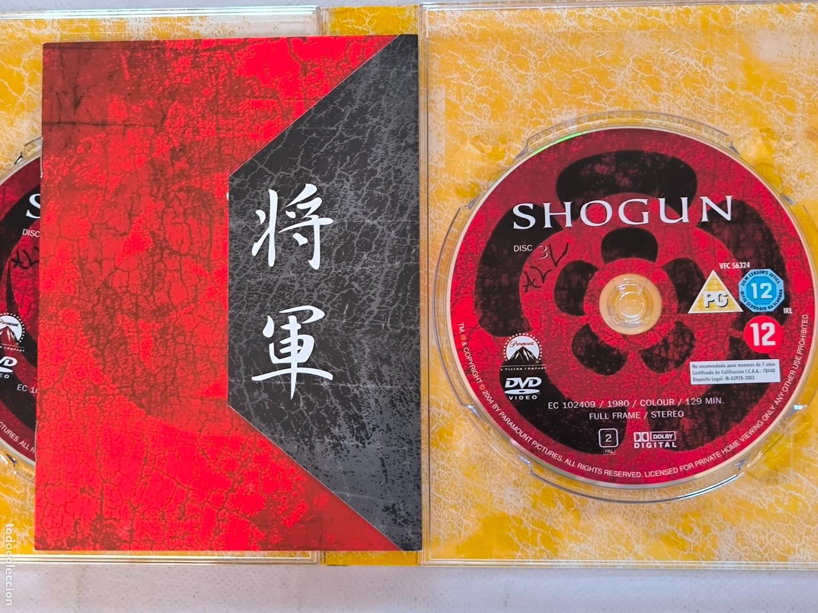 Series de TV: DVD SHOGUN - JAMES CLAVELLS - SERIE COMPLETA - 5 DISCOS (EEw) - Foto 5