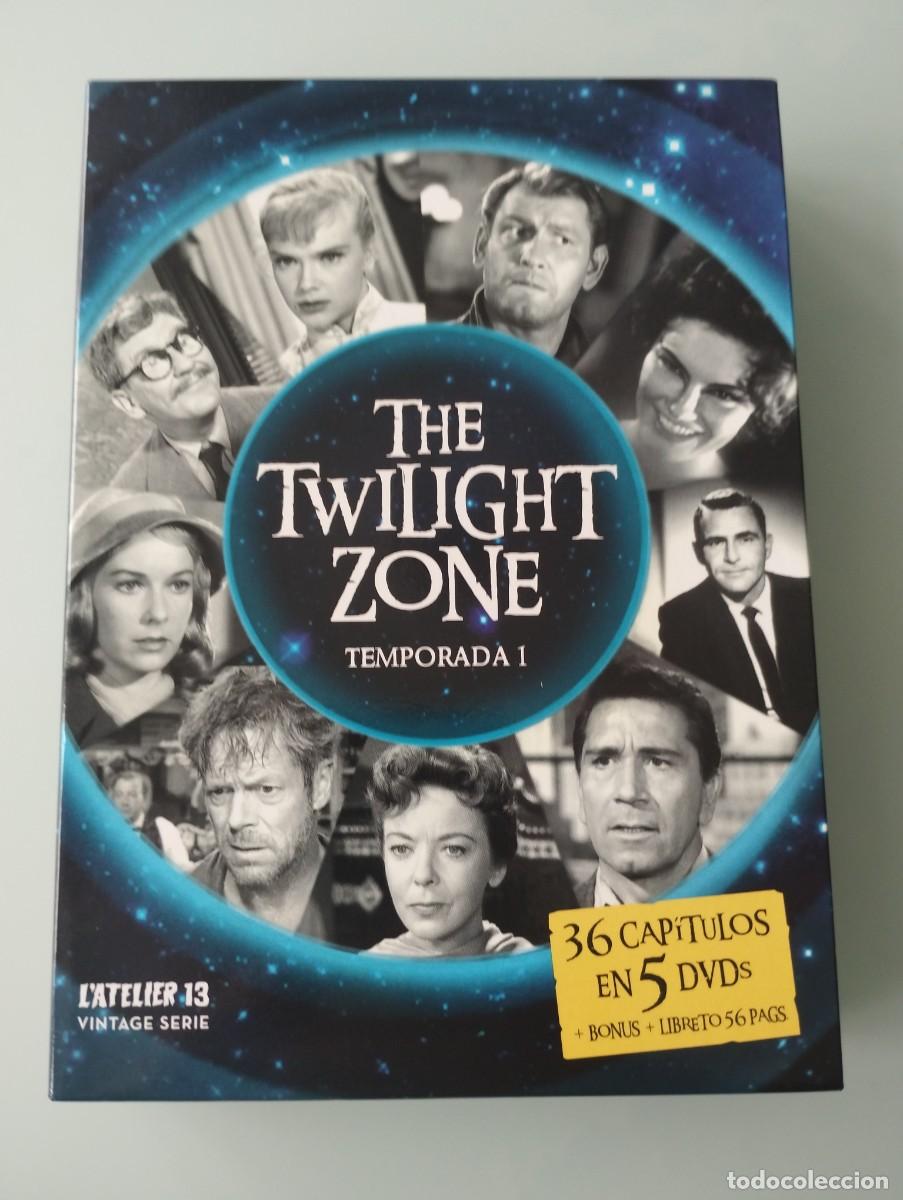 Series de TV: Primera temporada The Twilight zone en DVD, 36 cap&iacute;tulos , bonus y libreto original 56 pags.