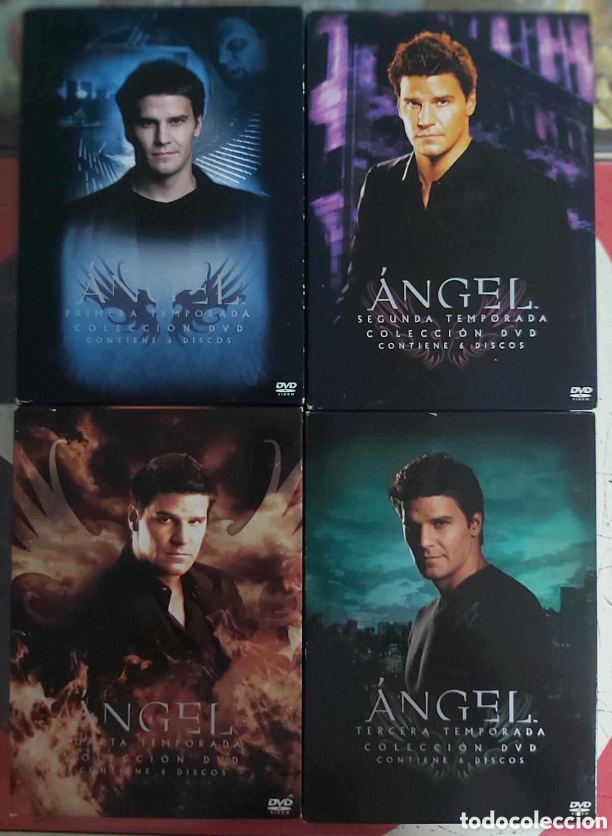 Series de TV: DVD ANGEL 4 PRIMERAS TEMPORADAS COMPLETAS