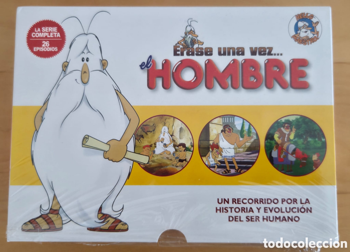 Series de TV: Erase una vez... El hombre, el Cuerpo Humano. Serie completa, 26 episodios en 5 DVD