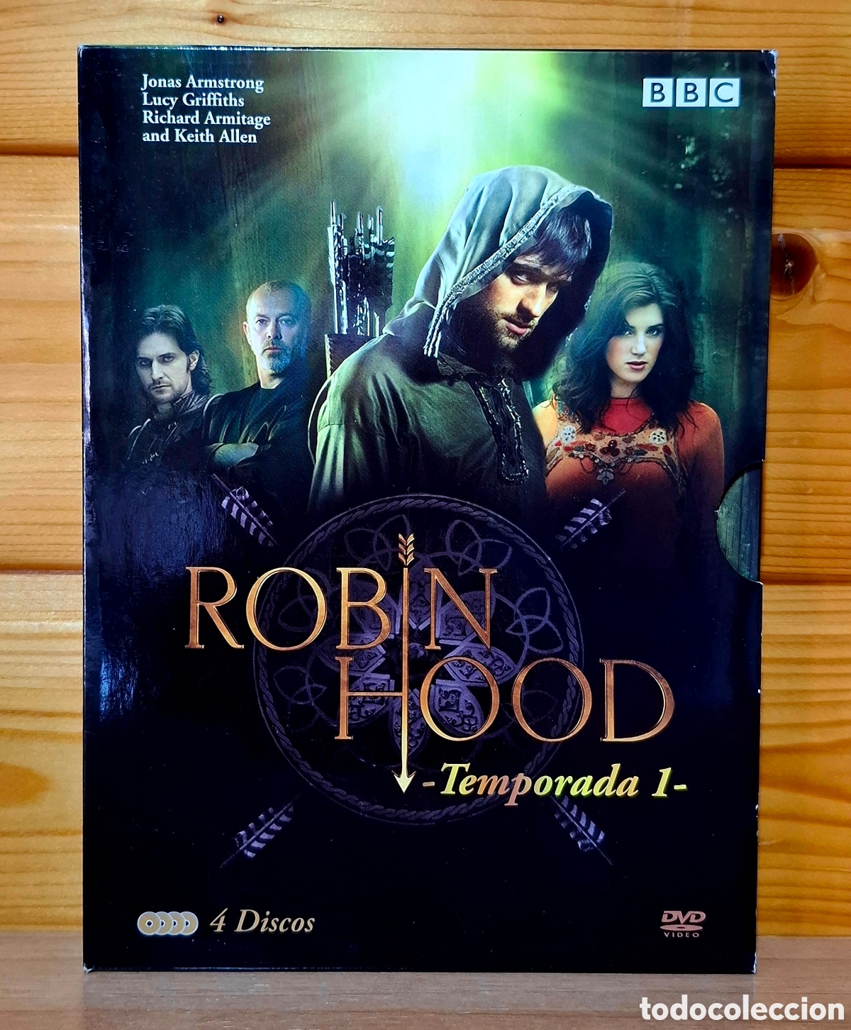 Series de TV: 4 x DVD Robin Hood Temporada 1