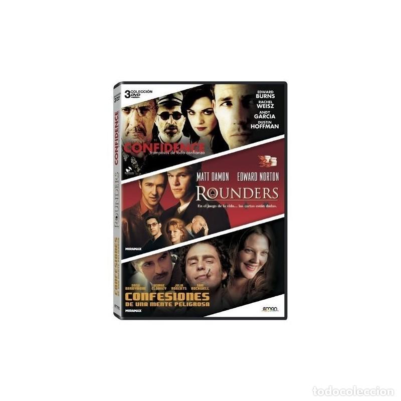 Fernsehserien: Confidence+Rounders+Confesiones de una Mente Peligrosa (3 DVD)