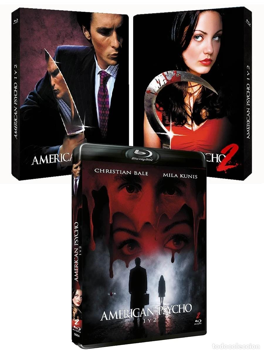 Series de TV: Pack American Psycho 1 y 2 (Steelbook 2 Bluray)