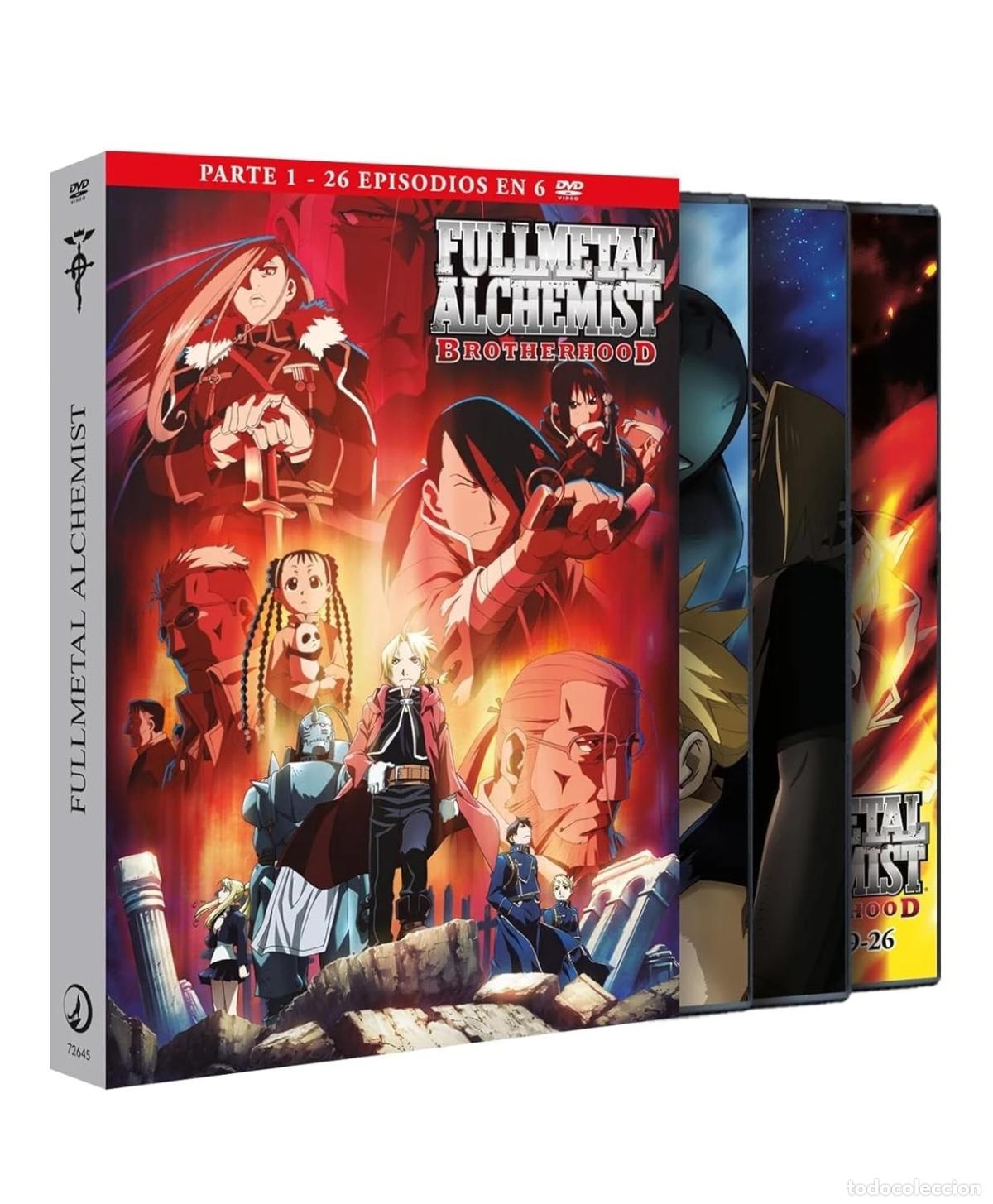 Series de TV: Fullmetal Alchemist: Brotherhood Box 1 - Episodios 1-26 (6 DVD)