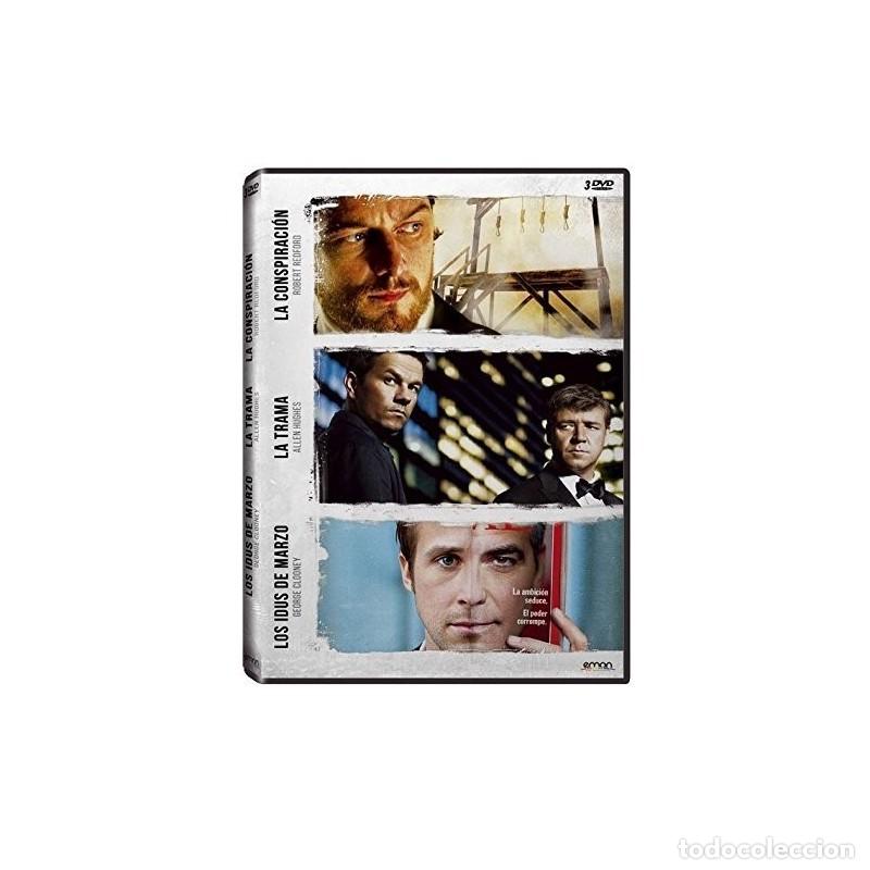 Serie di TV: Pack: Redford + Clooney + Hughes (La Conspiraci&oacute;n + Los Idus De Marzo + La Trama) (3 DVD)