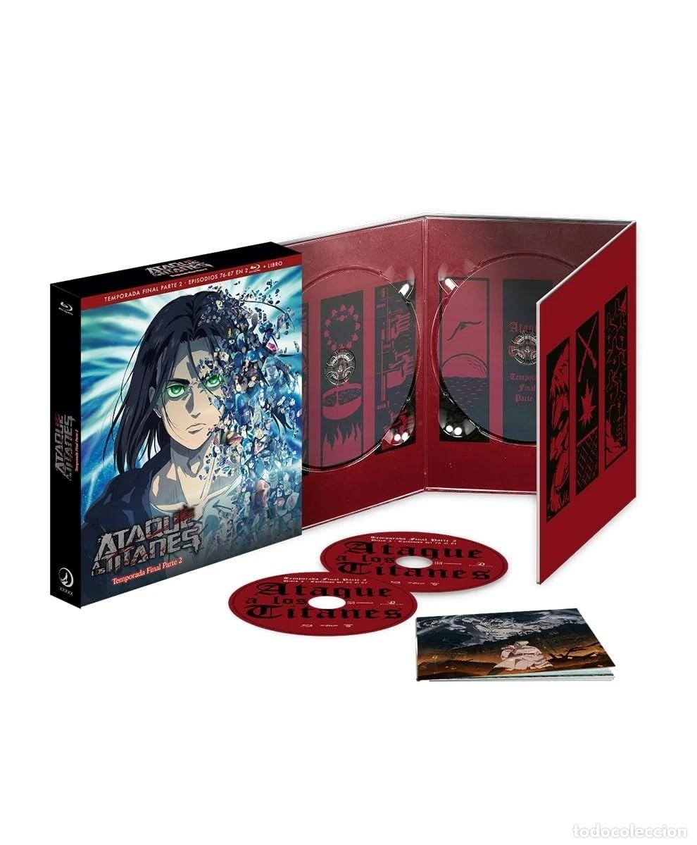 Series de TV: Ataque a los Titanes: Temporada Final - Parte 2 (2 Bluray) (Shingeki no Kyojin)