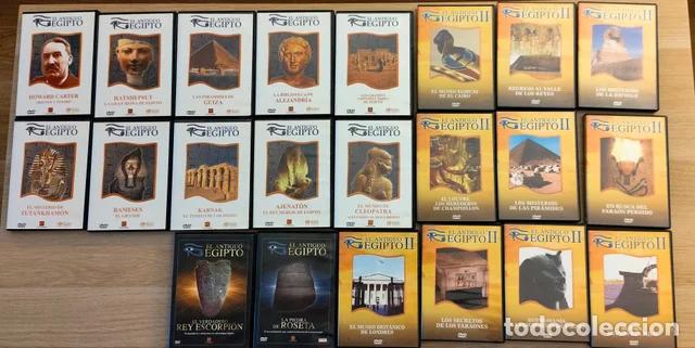 Series de TV: EL ANTIGUO EGIPTO (colecci&oacute;n 22 DVDs) - Foto 1