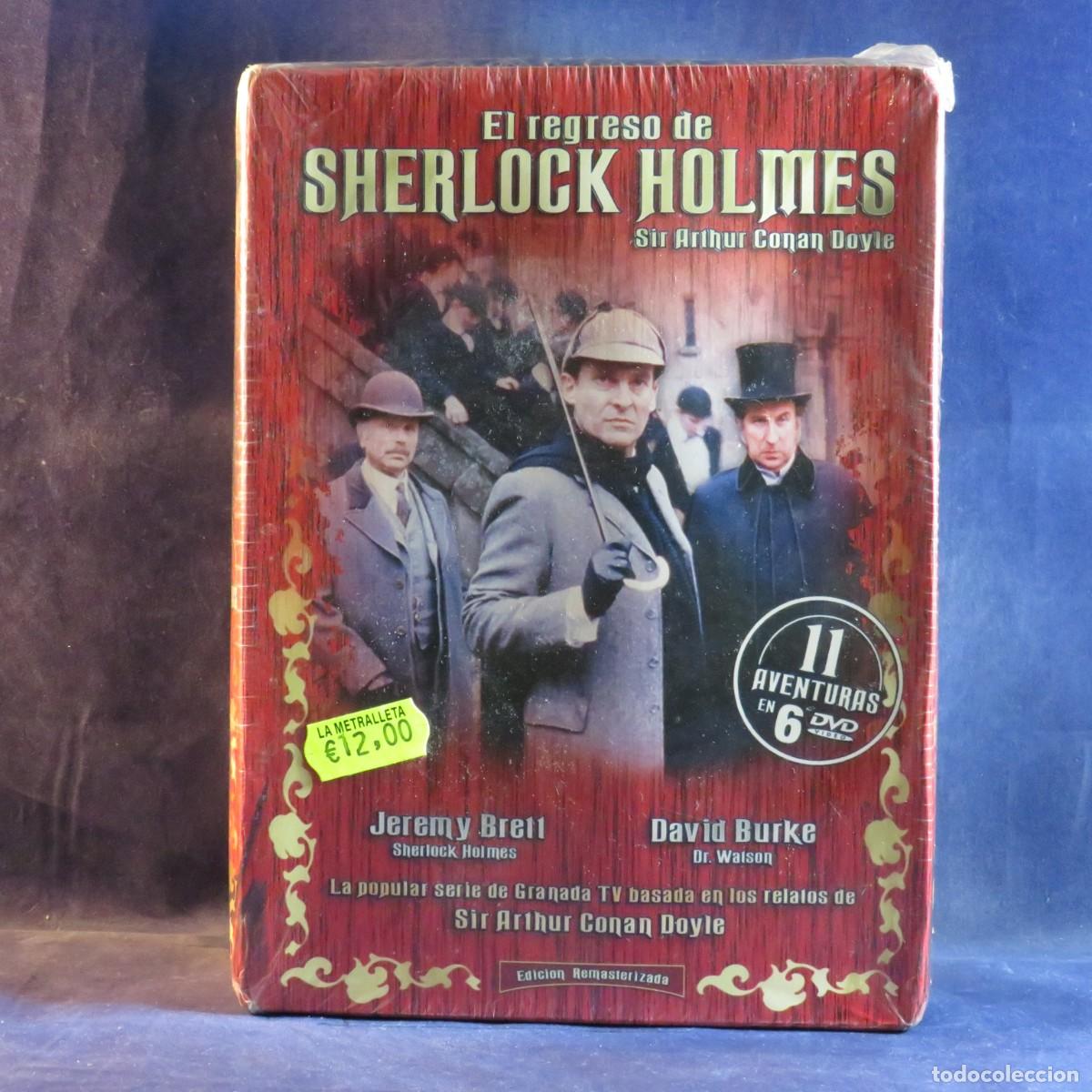 Series de TV: EL REGRESO DE SHERLOCK HOLMES (SERIE COMPLETA) - 6 DVD