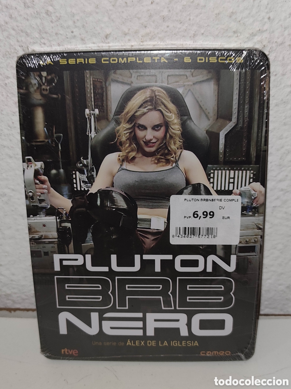 Series de TV: 6 Dvd - Plut&oacute;n BRB Nero / BRBNero - &Aacute;lex de la Iglesia - Steelbook - Ciencia ficci&oacute;n - precintada