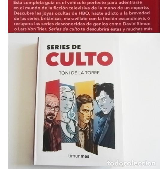 Series de TV: LIBRO SERIES DE CULTO - TONI DE LA TORRE ( CR&Iacute;TICO ) GU&Iacute;A PARA SERIES DE HBO FICCI&Oacute;N ETC - NO ES DVD