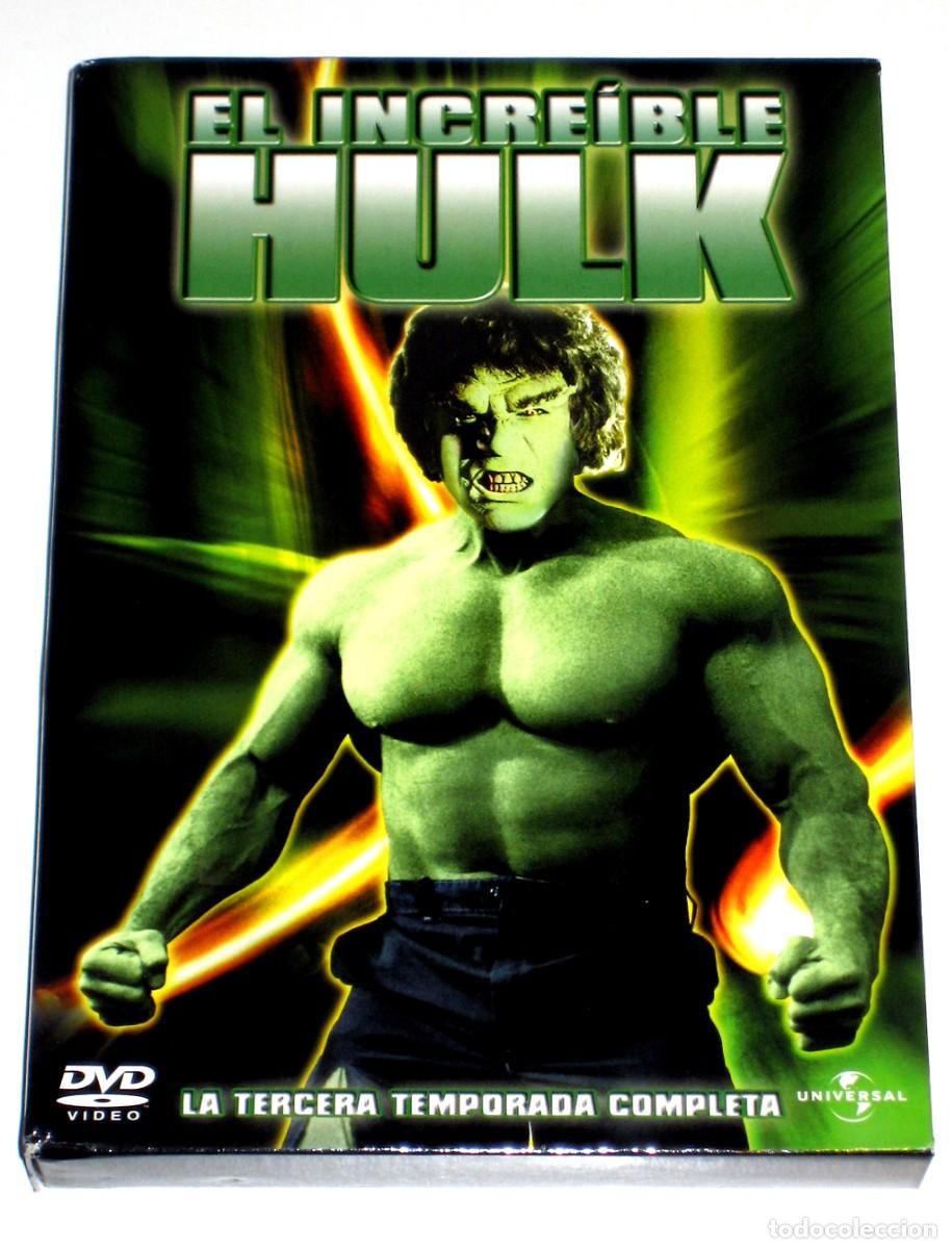 Series de TV: El Increible Hulk (Temporada 3 - 6 Discos) - Bill Bixby Lou Ferrigno Jack Colvin DVD DESCATALOGADO