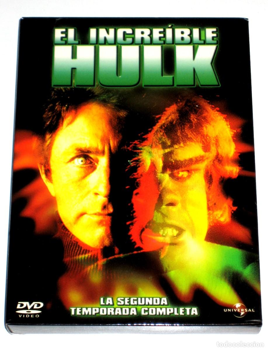 Series de TV: El Increible Hulk (Temporada 2 - 6 Discos) - Bill Bixby Lou Ferrigno Jack Colvin DVD DESCATALOGADO