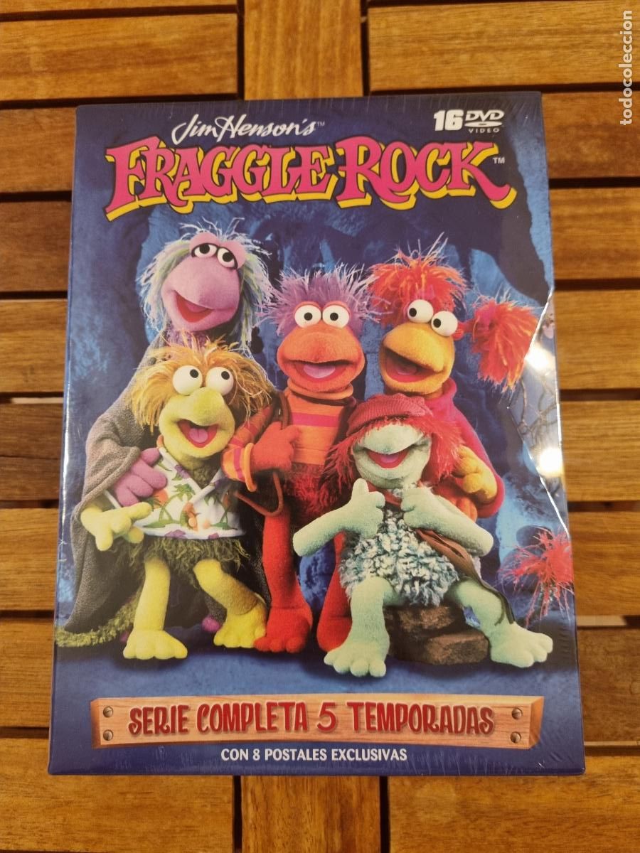 Series de TV: Fraggle Rock - Serie completa - DVD nuevo - 16 discos - Incluye 8 postales exclusivas - Jim Henson
