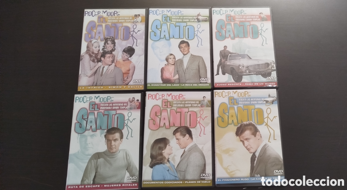 Series de TV: Colecci&oacute;n DVD El Santo Roger Moore