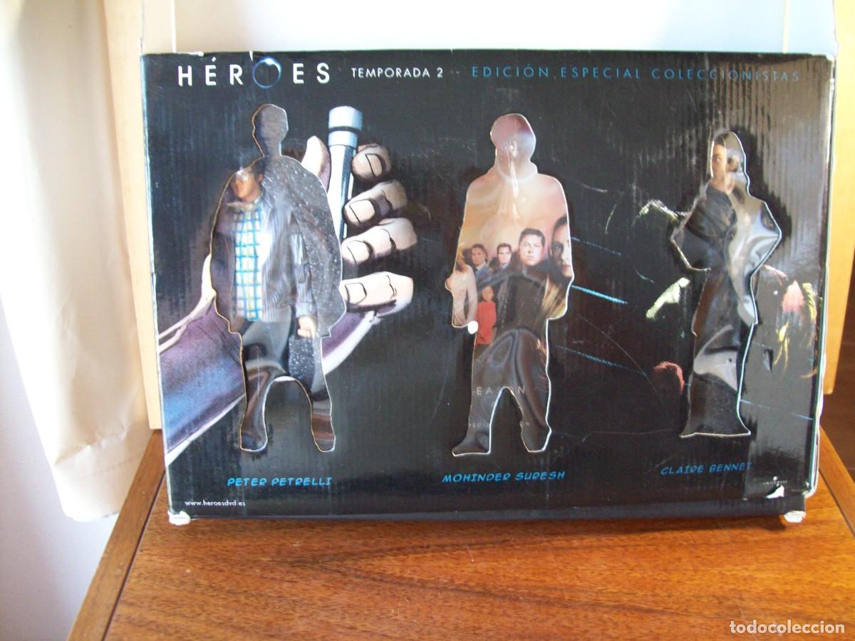 Series de TV: HEROES - TEMPORADA N&ordm; 2 - 5 DVDS + 5 FIGURAS - DVD EDICION ESPECIAL COLECCIONISTAS